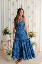 Dress LOLA - azure blue