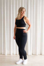 Yoga leggings - black