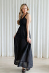 MARIANA dress - bohemian black