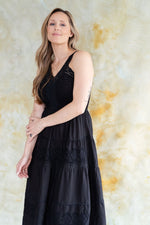 MARIANA dress - bohemian black