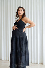 MARIANA dress - bohemian black