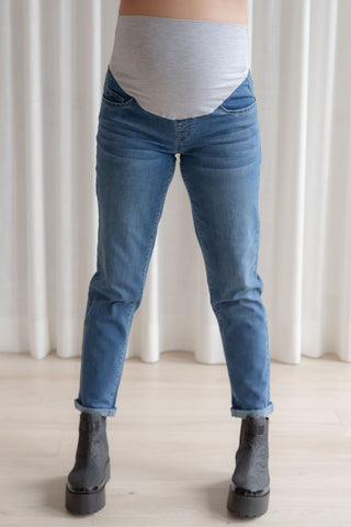 Jeans coupe droite - bleu classique